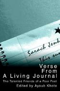 Verse from a Living Journal The Talented Friends of a Poor Poet cover