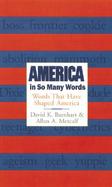 America in So Many Words Words That Have Shaped America cover
