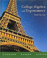 College Algebra And Trigonometry cover