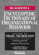 The Blackwell Encyclopedic Dictionary of Organizational Behavior cover