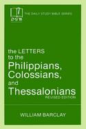 The Letters to the Philippians, Colossians, and Thessalonians cover