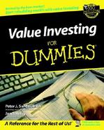Value Investing for Dummies cover