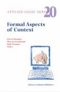 Formal Aspects of Context cover