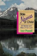 Bible Names of Christ cover