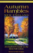 Autumn Rambles in New England cover