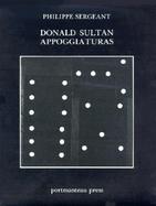 Donald Sultan Appoggiaturas cover