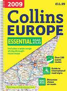 Collins Road Atlas Europe 2009 cover