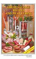 Great Sausage Recipes and Meat Curing cover