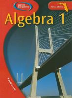 Algebra 1 Florida Edition cover