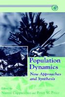 Population Dynamics New Approaches and Synthesis cover