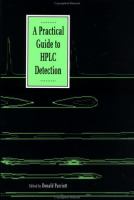A Practical Guide to Hplc Detection cover