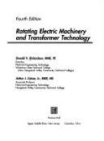 Rotating Electric Machinery and Transformer Technology Facsimile cover