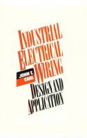Industrial Electrical Wiring Design and Application cover
