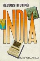 Reconstituting India cover
