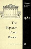 The Supreme Court Review, 1960 cover