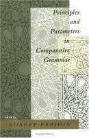 Principles and Parameters in Comparative Grammar cover