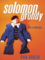 Solomon Grundy cover