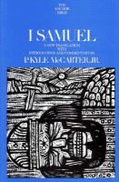 I Samuel cover
