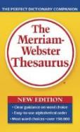 The Merriam-Webster Thesaurus cover