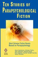 Ten Stories of Parapsychological Fiction : Short Science Fiction Novels Based on Parapsychology cover