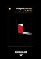 Survival : A Thematic Guide to Canadian Literature (Large Print 16pt) cover