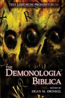 The Demonologia Biblica cover