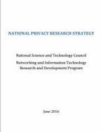 National Privacy Research Strategy cover