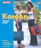 Berlitz Korean Travel Pack cover
