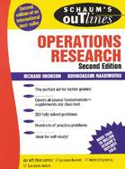 Schaum's Outline of Operations Research cover