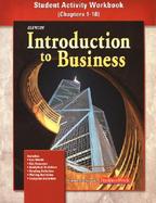 Introduction to Business Student Activity Book Chapters 1-16 cover