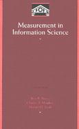 Measurement in Information Science cover