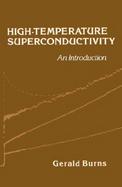 High-Temperature Superconductivity An Introduction cover