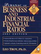 Almanac of Business and Industrial Financial Ratios with CDROM cover