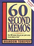 60 Second Memos cover
