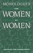 Monologues for Women by Women cover