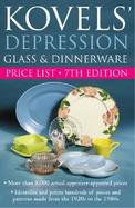 Kovels' Depression Glass & Dinnerware Price List cover