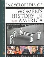 The Encyclopedia of Women's History in America cover