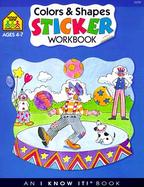 Color and Shapes Sticker Workbooks cover