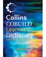 COLLINS COBUILD-LEARNERS DICTIONARY-CONCISE ED 2E cover