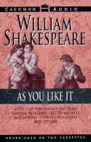 As You Like It cover