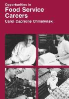 Opportunities in Food Service Careers, Revised Edition cover