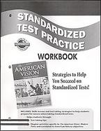 The American Vision Modern Times, Standardarized Test Practice cover