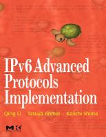 IPv6 Advanced Protocols Implementation cover