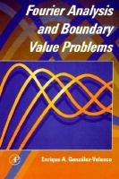 Fourier Analysis and Boundary Value Problems cover