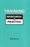 Training Research and Practice cover