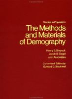 The Methods & Materials of Demography cover