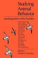 Studying Animal Behavior Autobiographies of the Founders cover