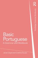 Basic Portuguese : A Grammar and Workbook cover