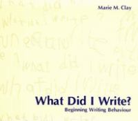 What Did I Write? cover