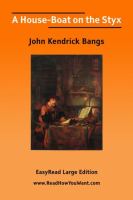 A House-boat on the Styx Easyread Large Edition cover